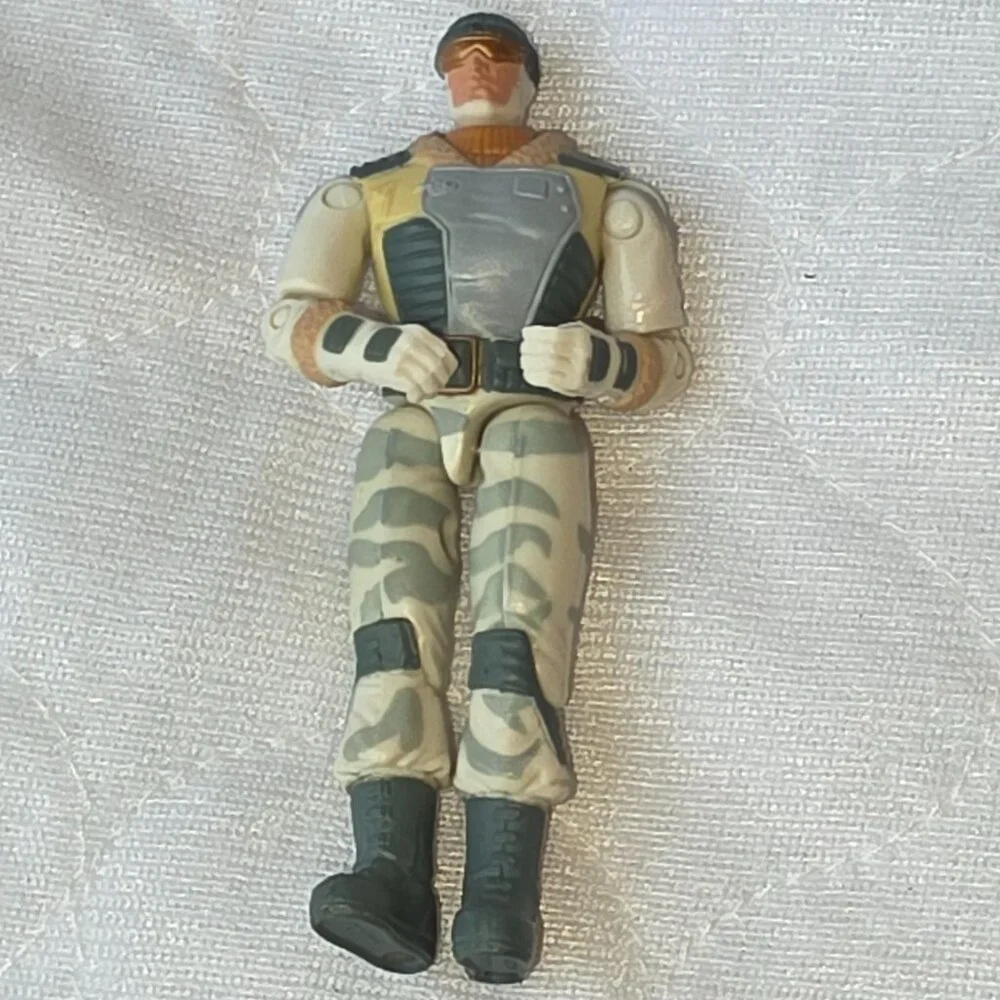 Hasbro GI Joe Frostbite Action Figure Toy Vintage Collectible